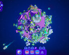 Dans Star Birds de Kurzgesagt, vous exploitez les ressources des astéroïdes et les utilisez pour développer votre civilisation d'oiseaux. (Source de l'image : Steam)