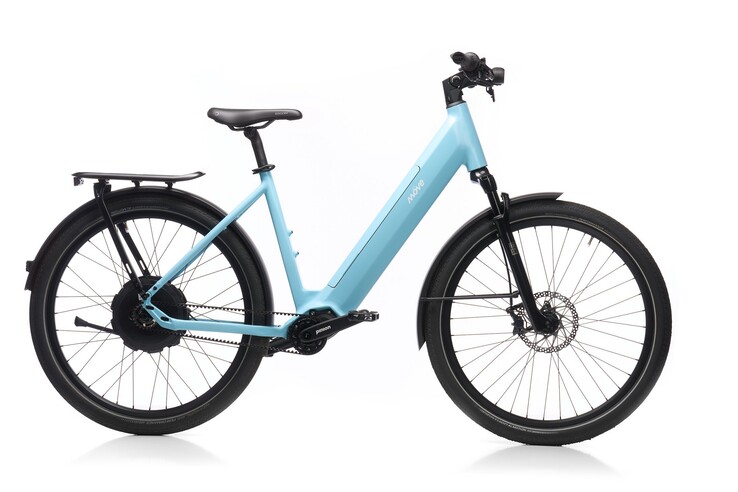 Le vélo électrique Möve Voyager V10 avec un cadre traversant. (Source : Möve)