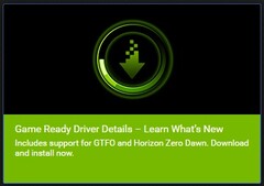 NVIDIA GeForce Game Ready Driver 497.29 - What&#039;s New, lancé le 20 décembre 2021 (Source : GeForce Experience app)
