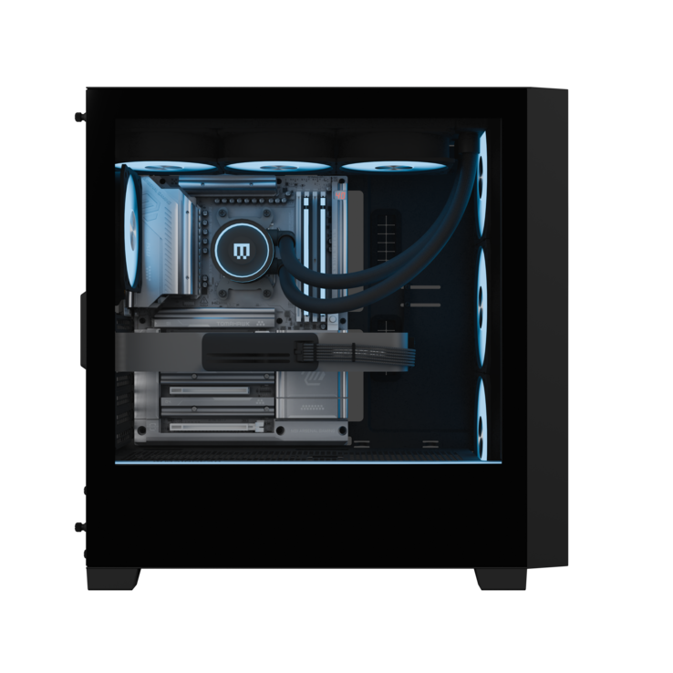 Un rendu de ce que les utilisateurs peuvent attendre du côté d'un PC de jeu MG-1 flambant neuf