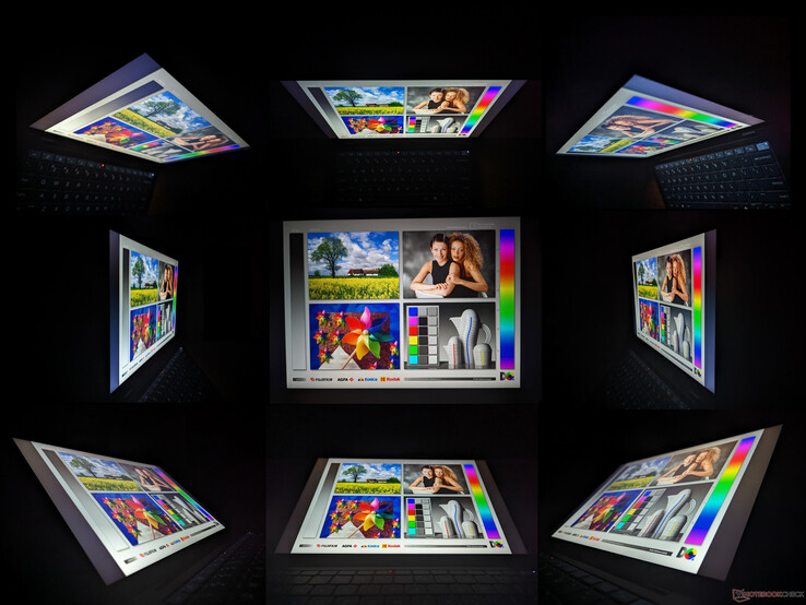 Angles de vision standard IPS. Les couleurs et le contraste ne se dégradent que sous des angles extrêmes