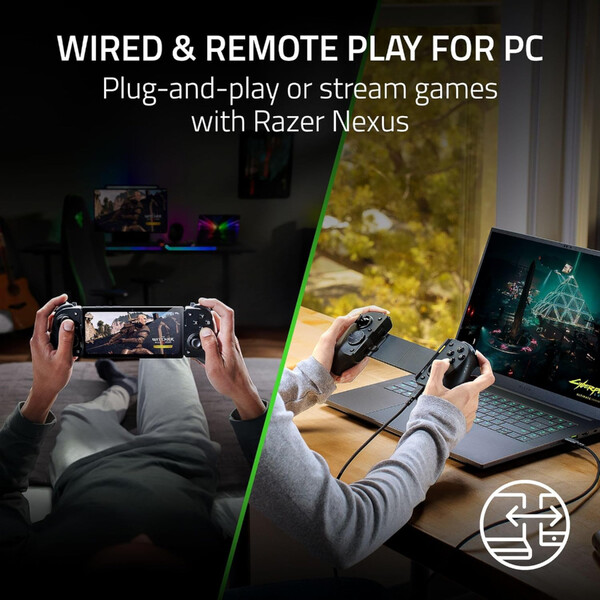 Le Razer Kishi V3 Pro et le Kishi Ultra peuvent être utilisés comme contrôleur sans fil avec un PC. Malheureusement, ils ne fonctionnent pas avec les Mac. (Source de l'image : Razer)