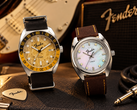 La Timex Fender TW6A14700X6 et la Timex Fender TW6A14600UJ (de droite à gauche)
