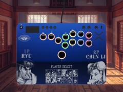 Victrix Pro KO Leverless Fight Stick Street Fighter II : Champion Edition vue du dessus