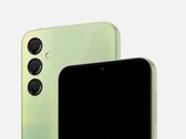 Un rendu de Galaxy A24. (Source : Gadgety)