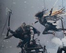 Kratos repousse une Freya éplorée et exaspérée dans God of War Ragnarok. (Source de l'image : PlayStation)