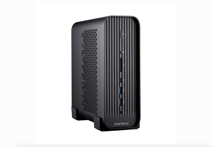 Le mini-PC DAIV CX-A9A60 équipé d’un processeur AMD présente un design plutôt épuré et n’est disponible qu’en noir.