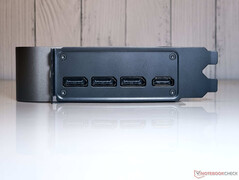 Ports : 3x DisplayPort 2.1b-out, 1x HDMI 2.1b-out