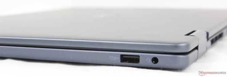 Droite : USB-A 3.2 Gen. 1, casque 3,5 mm