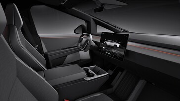 2026 Cybertruck AWD intérieur.