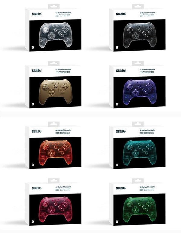 Les nouvelles couleurs seront disponibles en quantités très limitées et ne seront pas expédiées avant février 2026. (Source de l'image : 8BitDo)