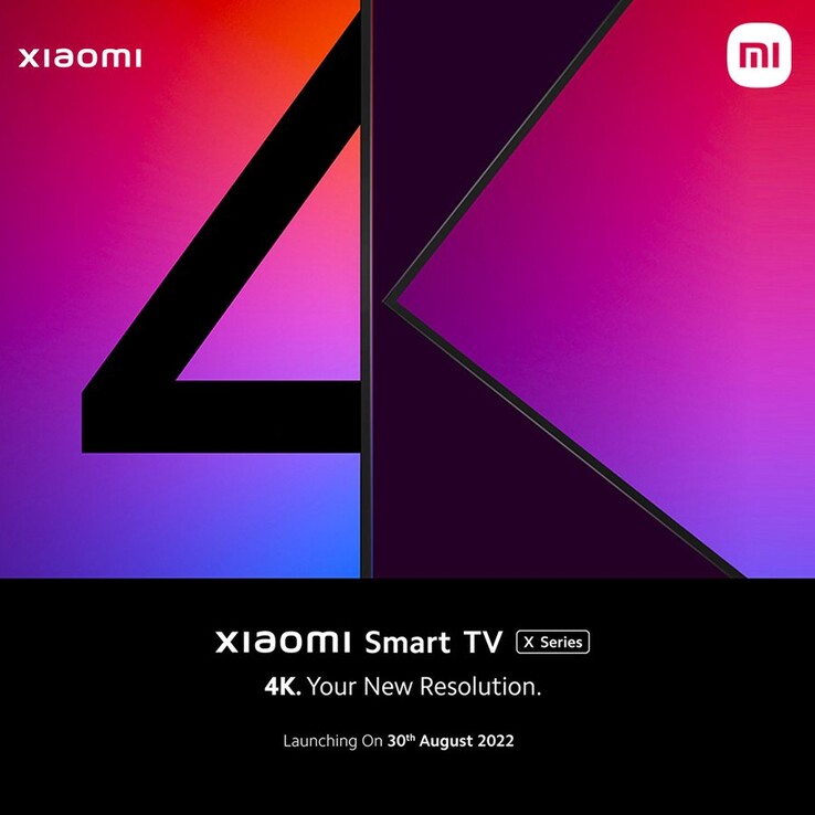 ...et les Smart TVs de la série X pour le marché indien. (Source : Xiaomi Inde via Twitter)