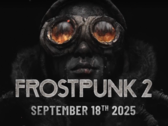 Une capture d'écran de la date de sortie de Frostpunk 2 sur console, tirée de la bande-annonce désormais cachée (source d'image : VGT Gaming News X)