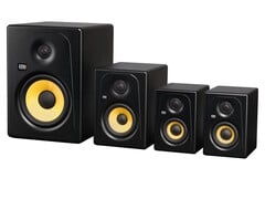 La série Kreate de KRK offre aux créateurs de musique une gamme abordable d&#039;enceintes de haute précision compatibles avec les connexions sans fil. (Source de l&#039;image : KRK)