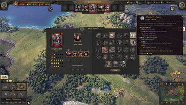 Une image représentant une interface dans Knights of Honor II : Sovereign.