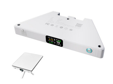 Le LinkPower 1 est équipé d'un support pour un trépied optionnel. (Source de l'image : PeakDo)