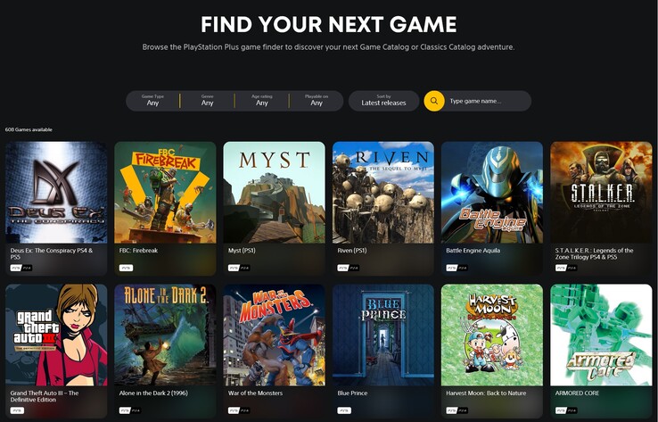 Latest additions to the PlayStation more dated June 25. 2025 (image source: screenshot. Sony PlayStation) playstation will not launch games playstation will not launch games new
