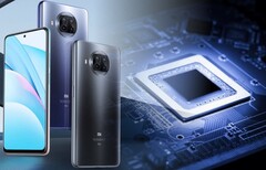 Le Xiaomi Mi 10T Lite est propulsé par un processeur Qualcomm Snapdragon 750G. (Image source : Xiaomi - édité)