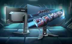 L'AORUS MO34WQC utilise un panneau QD-OLED Gen 1. (Source de l'image : Gigabyte)