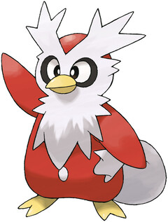 Une image de Delibird (image source : PokemonDB)
