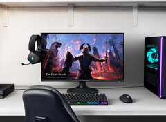 Le nouveau moniteur Alienware de Dell peut fonctionner en 4K/180 Hz ou en 1080p/360 Hz. (Source de l'image : Dell)