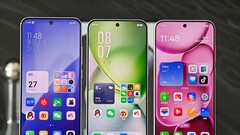 Le Find X8s (au centre) avec quelques-uns de ses rivaux. (Source : Digital Chat Station)