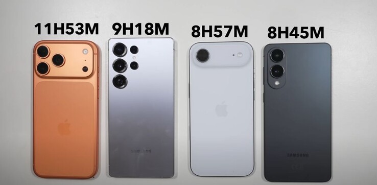 L'iPhone Air surpasse le Galaxy S25 Edge. (Source de l'image : XEETECHCARE)