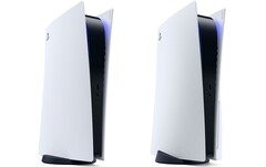 Un modèle PS5 Digital Edition et Blu-ray mais pas de PS5 Pro. (Source de l'image : PlayStation/Sony - édité)