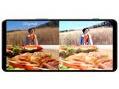 Photos prises avec et sans le traitement d'image du nouvel assistant AI Camera Assistant de Sony.
