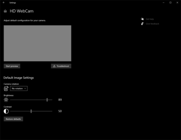 Nouvelle interface utilisateur pour les réglages de l'appareil photo. (Source de l'image : Albacore sur Twitter)