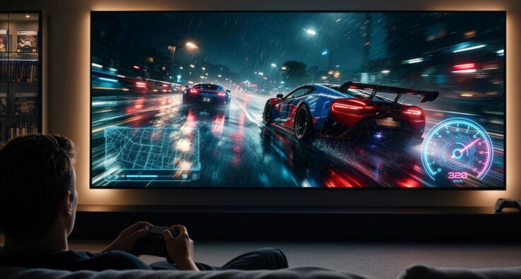 Le taux de rafraîchissement de 120 Hz est destiné à offrir une expérience de jeu plus fluide.