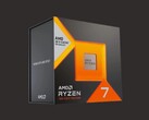 Un rendu de l'emballage de détail d'un CPU AMD Ryzen 7 7000 series X3D