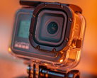Gros plan sur une caméra GoPro.