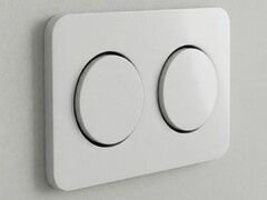Le double bouton IKEA Bilresa semble avoir fait l'objet d'une fuite (Source de l'image : Homewithapple via Threads)