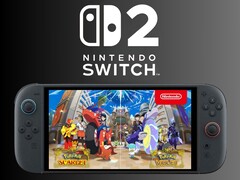 Maquette Pokémon Scarlet et Violet sur Switch 2 (Source d'image : Nintendo of America avec modifications)