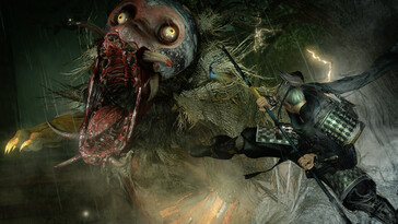 Une image montrant un monstre dans Nioh : Complete Edition.