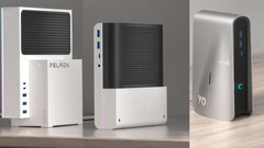 PELADN présente trois modèles de mini-PC pour sa série YO (Image source : PELADN)