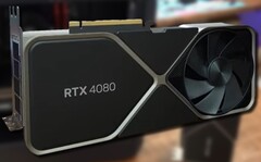 La RTX 4080 de GeForce a fait l&#039;objet d&#039;un examen humoristique dans la vidéo de Bitwit. (Image source : Bitwit - édité)