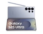 Les Samsung Galaxy S25, Galaxy S25+ et Galaxy S25 Ultra ont également fait l'objet d'une fuite dans du matériel promotionnel officiel. (Source de l'image : Evan Blass)