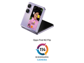 Le Find N2 Flip obtient les résultats du test DxOMark. (Source : DxOMark)