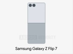 L&#039;image divulguée du Galaxy Z Flip 7 montre un écran de couverture plus grand. (Source de l&#039;image : Android Authority)