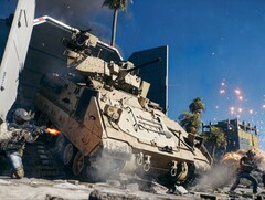 Un char de la nouvelle mission Rodeo du mode Gauntlet dans Battlefield 6 RedSec (Image source : EA)