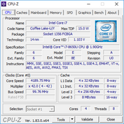 Dell Latitude 7390 2-en-1 - CPU-Z : CPU.