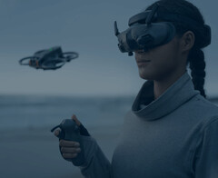 La dernière mise à jour de DJI apporte le support INAV aux lunettes FPV et aux drones de la société. (Source de l'image : DJI)