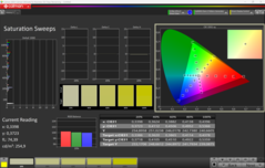 Saturation de CalMAN