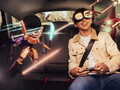 HTC Vive et holoride apportent le divertissement VR aux passagers des voitures. (Image source : HTC Vive / holoride)