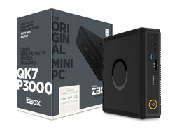 En test : le Zotac ZBOX QK7P3000. Modèle de test fourni par Zotac.