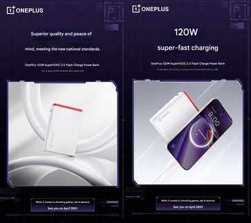 charge rapide de 120 W et caractéristiques de sécurité de la nouvelle banque d'alimentation OnePlus