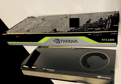 Un premier regard sur la carte Quadro RTX de NVIDIA basée sur Ampère. (Source de l&#039;image : La loi de Moore est morte)