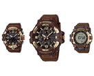 La Casio Mudmaster GG-B100XMH-5A, la Mudman GW-9500MH-5 et la GravityMaster GR-B300H-5A.